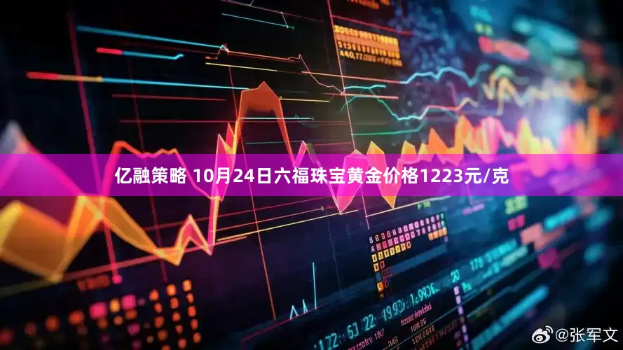 亿融策略 10月24日六福珠宝黄金价格1223元/克